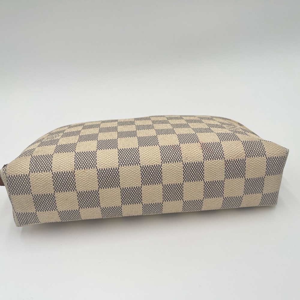 Louis vuitton damier azur GM cosmetic pouch - Picture 5 of 10